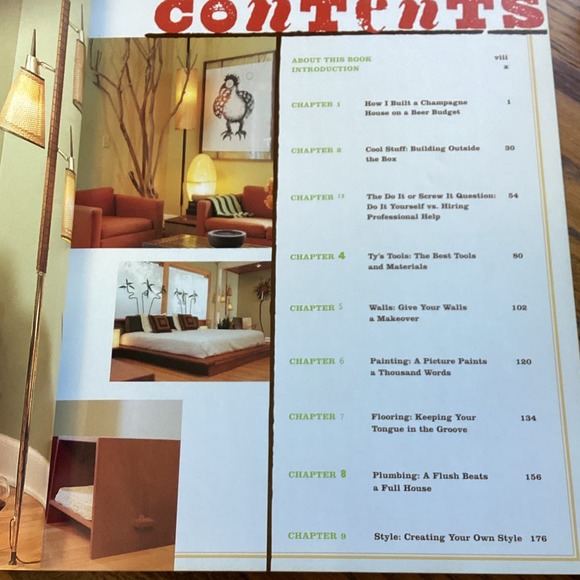 Ty’s Tricks Softcover Book Ty Pennington Home Repair Remodeling Easy Projects - Picture 6 of 9